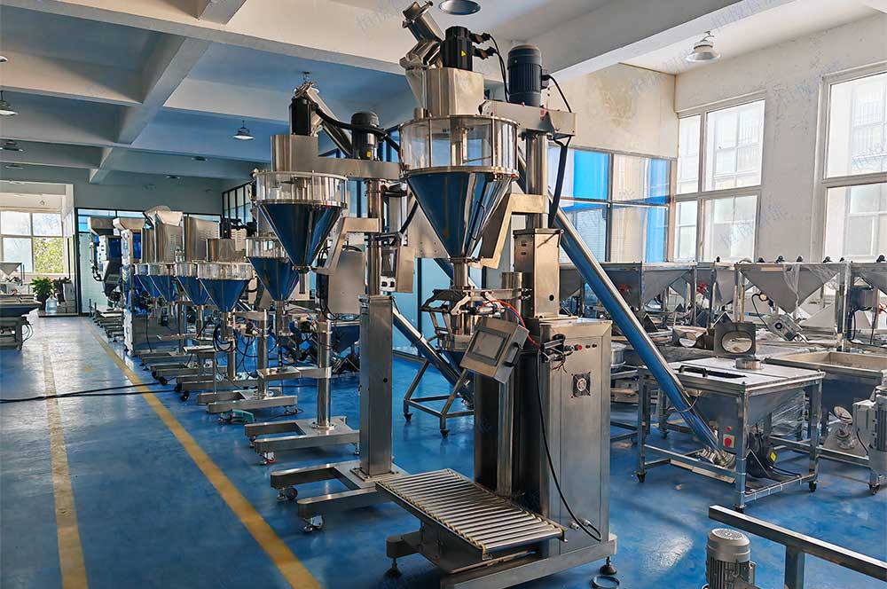 粉体半自动向日葵视频色版下载进行分装