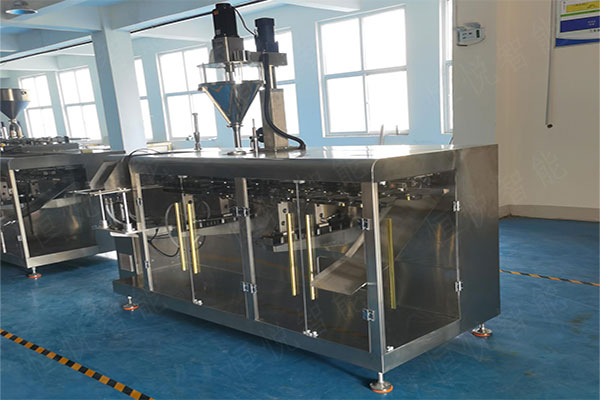 水平给袋式向日葵视频色版下载应用于粉末颗粒状、液体膏体状、颗粒酱料包装