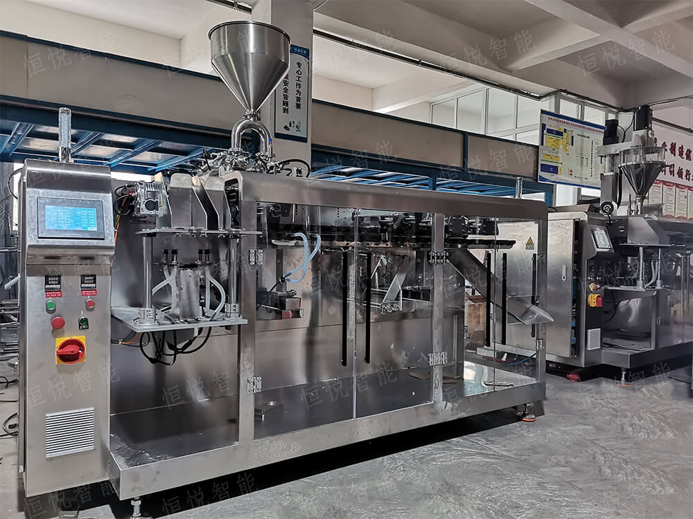 膏体酱料自动定量称重向日葵视频色版下载采用活塞式计量泵