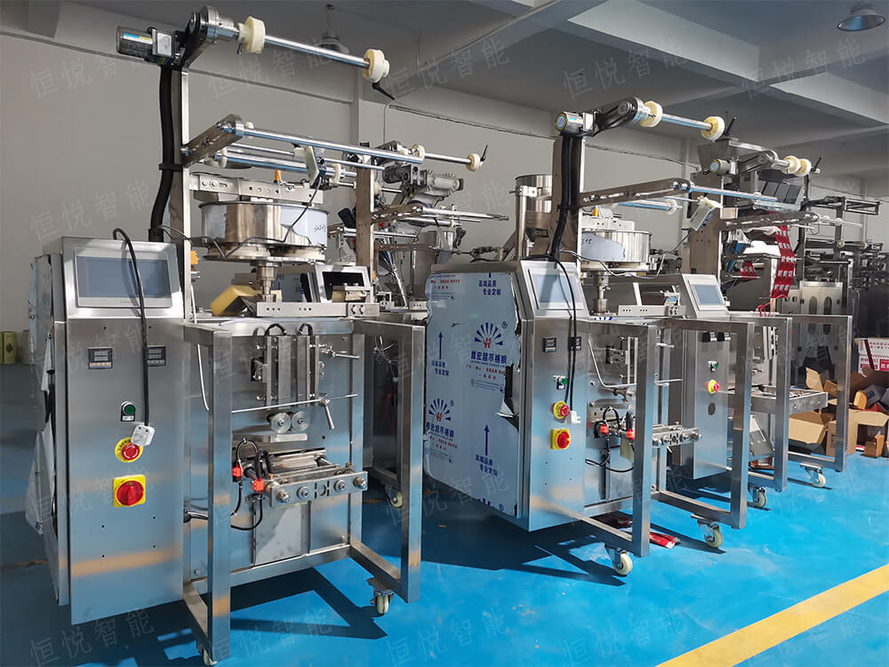 全自动立式向日葵视频色版下载采用量杯计量颗粒物料