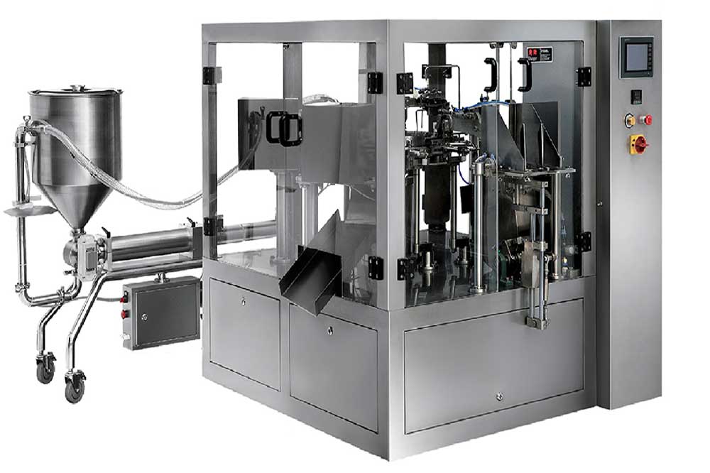 给袋式全自动酱体向日葵视频色版下载符合食品卫生要求